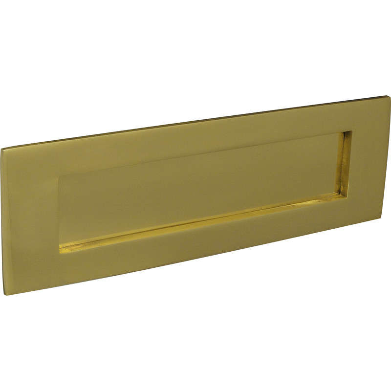 Victorian Letter Plate Brass