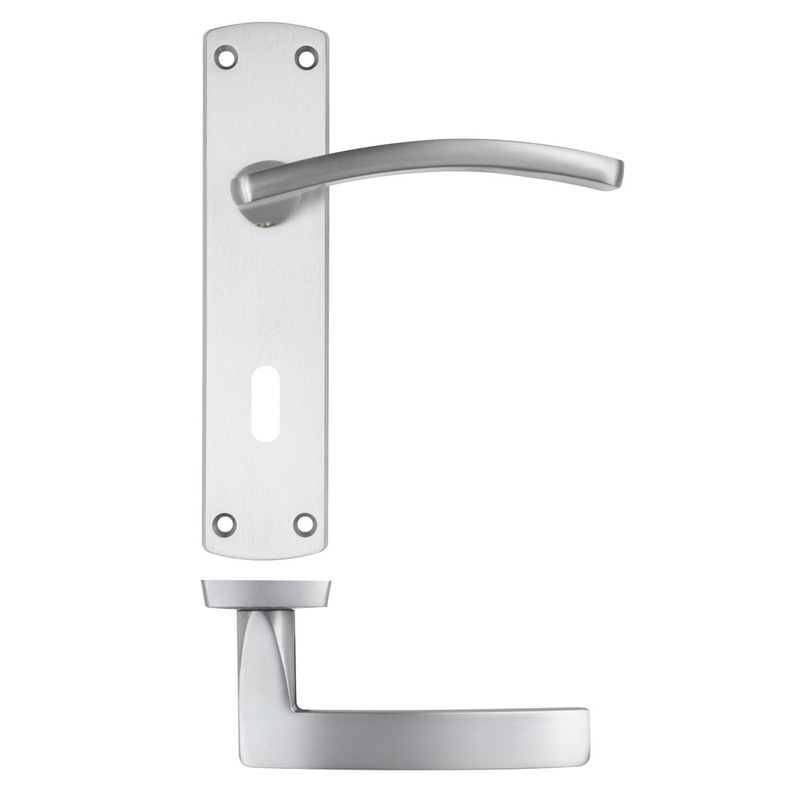 Stanza Toledo Door Handles Satin Lock
