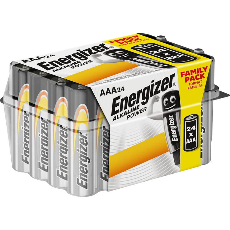 Energizer Alkaline Power AAA E92 Value home pack 24 AAA