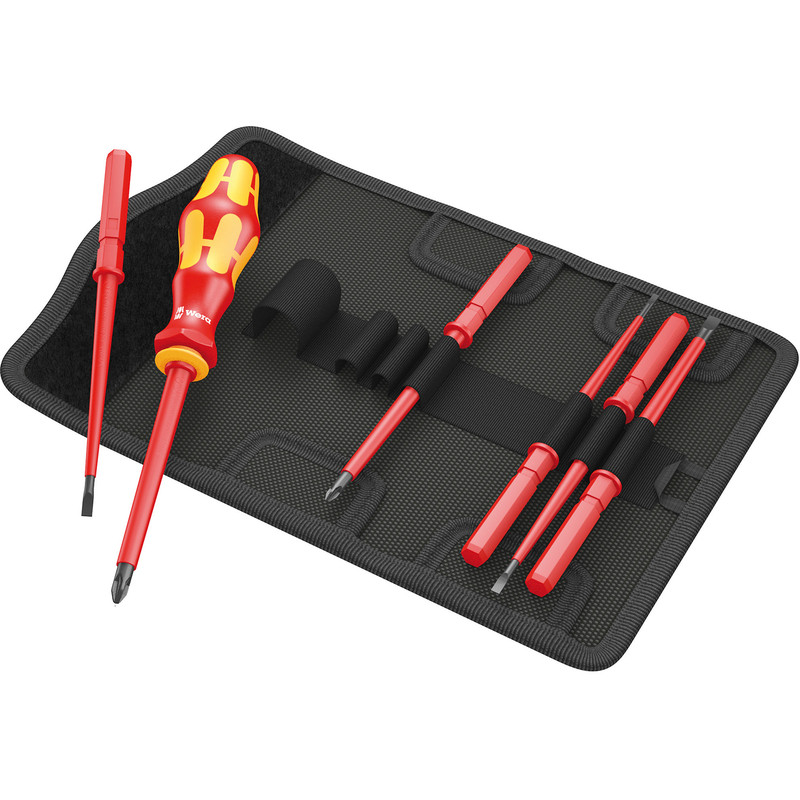 Wera Kompakt VDE Interchangeable Blade Screwdriver Set