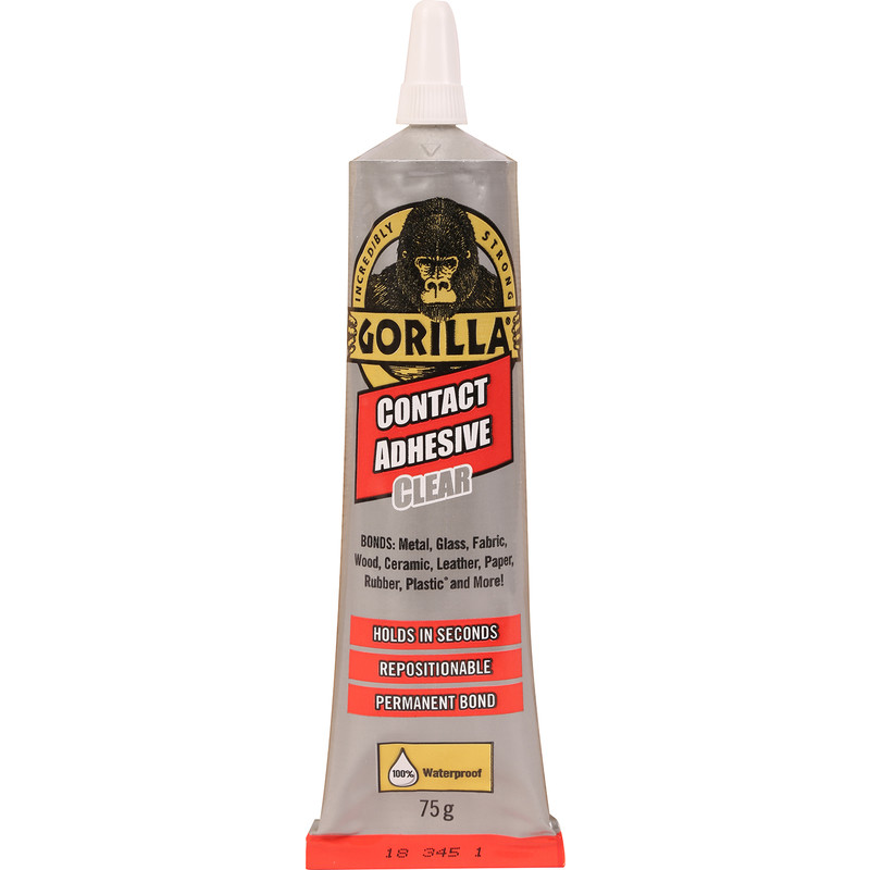 Gorilla Contact Adhesive Clear 75g