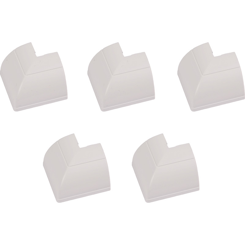 D-Line 1/4 Round Trunking Bends External Bends For 90° Corners