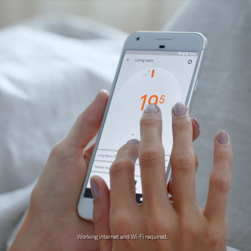 Google Nest Smart Learning Thermostat Black T3029EX