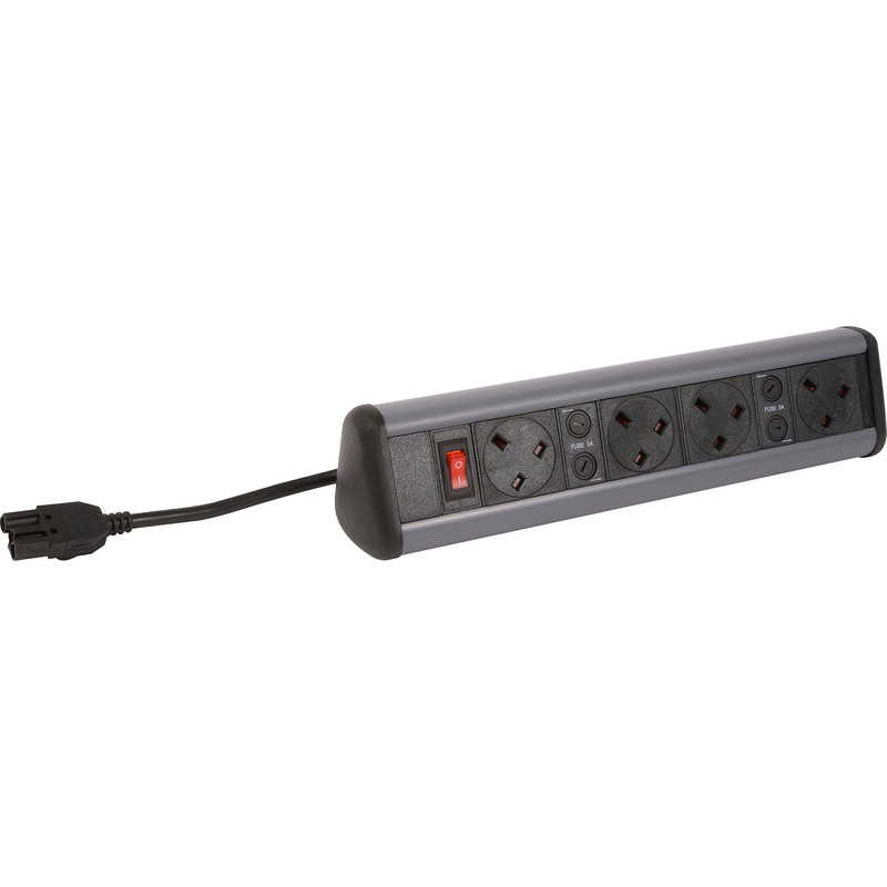 Desktop Power Outlet 4 x Sockets