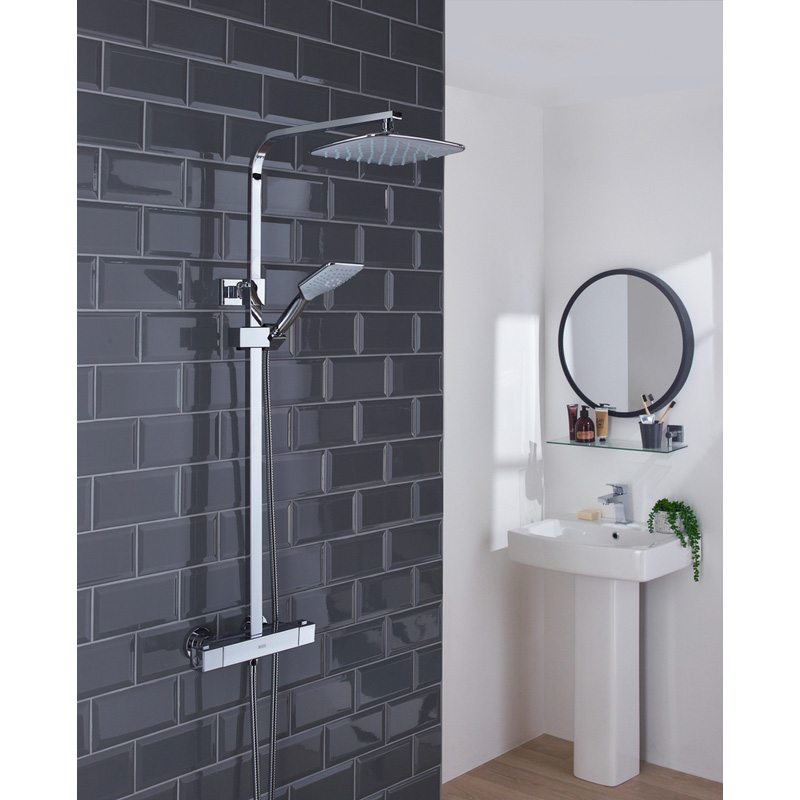 Bristan Craze 2 Thermostatic Bar Diverter Mixer Shower Chrome