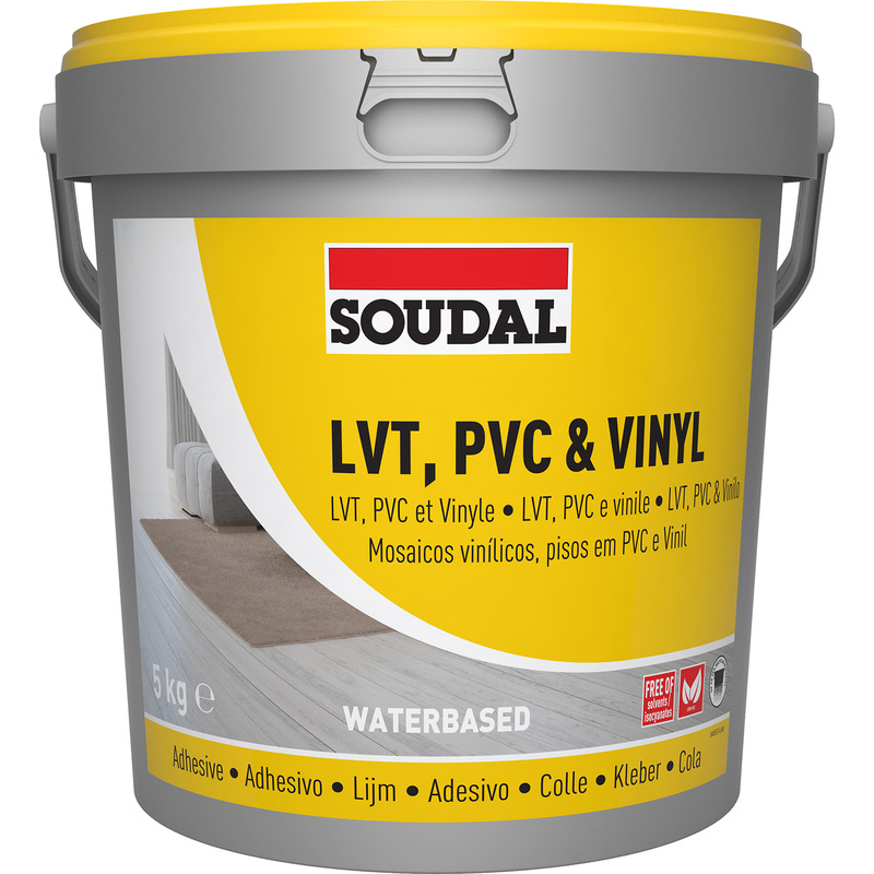 LVT,PVC & Vinyl adhesive 5kg