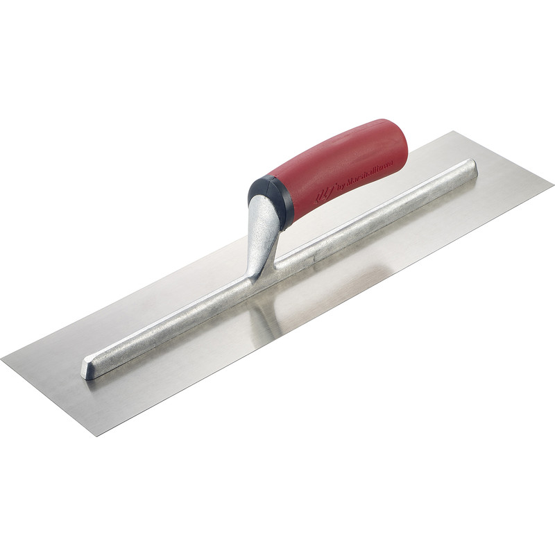 Marshalltown QLT Soft Grip Finishing Trowel 16 x 4" Carbon Steel