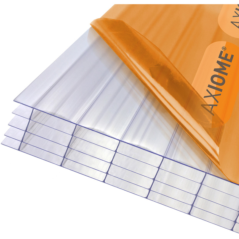 Axiome 25mm Polycarbonate Clear Fivewall Sheet 690 x 4000mm