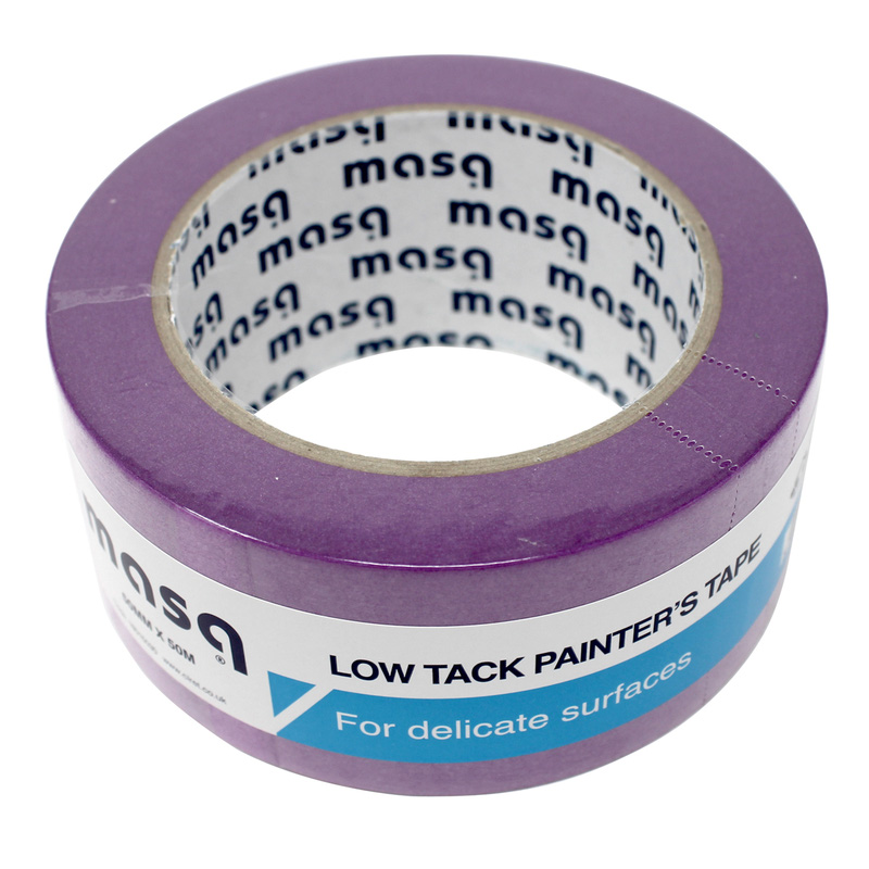 Masq Low Tack Masking Tape 50mm x 50m
