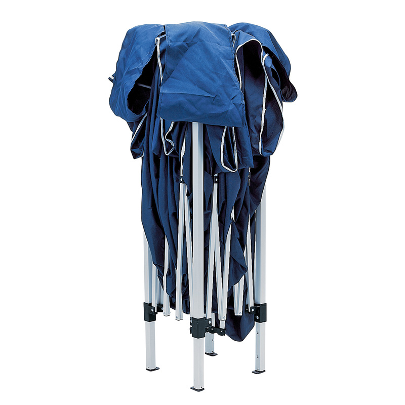 Draper 3 x 3m Concertina Gazebo Blue