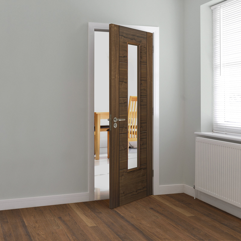 Emral Walnut Glazed Internal Door 35 x 1981 x 686mm