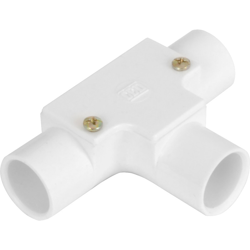 25mm PVC Conduit Inspection Tee White