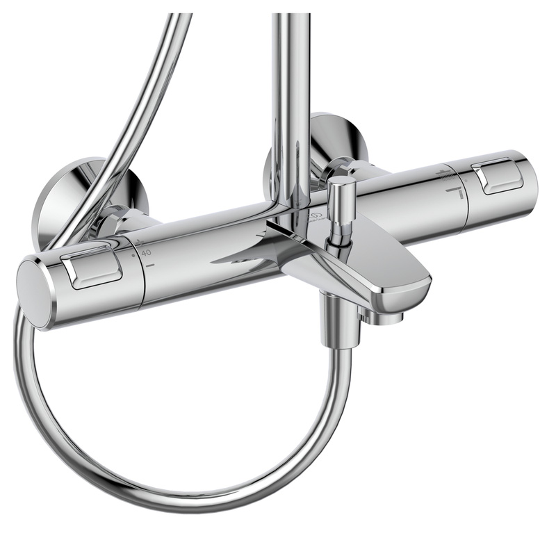 Ideal Standard Ceratherm Thermostatic Diverter Bar Mixer Shower