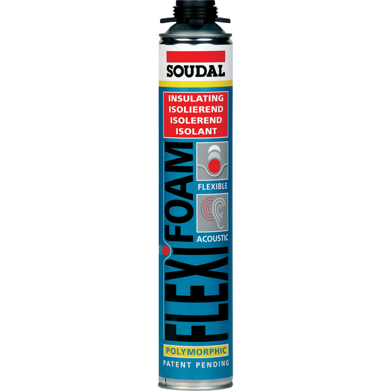 Soudal Flexible Expanding Foam Gun Grade 750ml