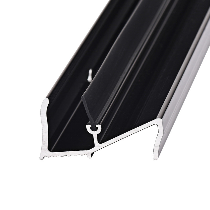 Stormguard Lowline Rain & Draught Excluder Threshold Black