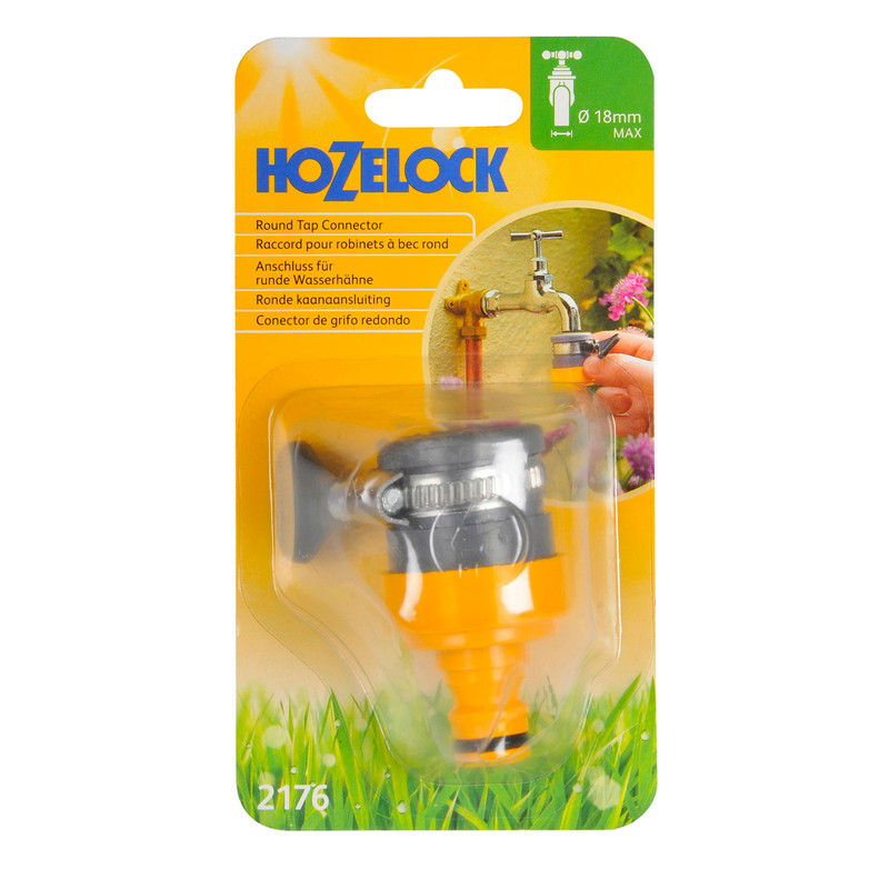 Hozelock Round Mixer Tap Connector 14-18mm