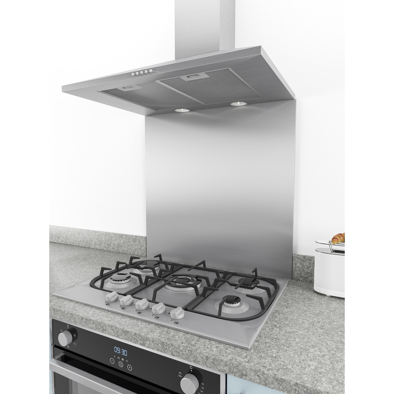 Stainless Steel Splashback 70cm