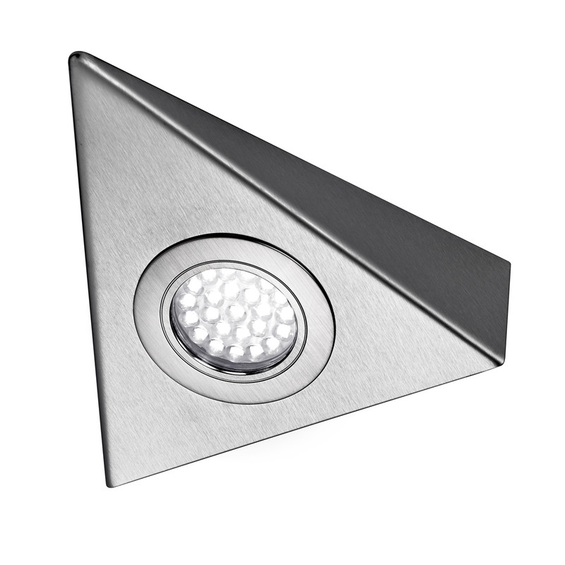 Sensio LED Low Voltage Triangle Under Cabinet Light 24V Cool White 85lm fitting only