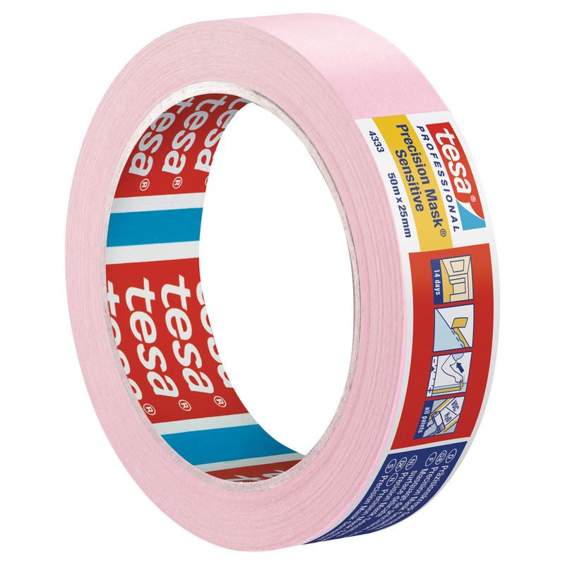 Tesa 4333 Precision Sensitive Masking Tape 25mm x 50m
