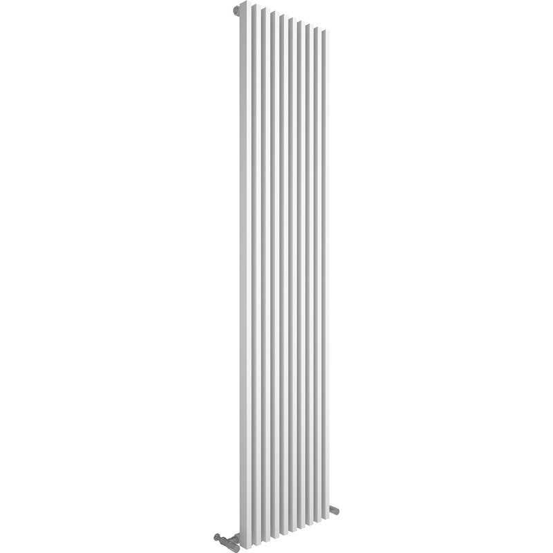 Kudox Xylo Vertical Designer Radiator 1800 x 380mm 3047Btu White