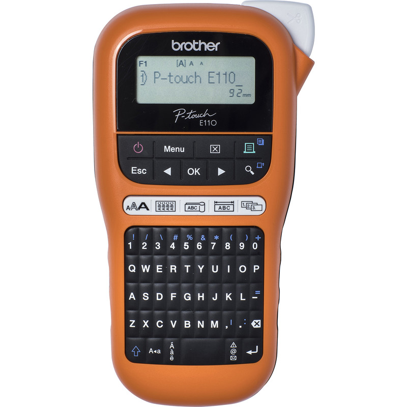 Brother PTE110 Handheld Label Printer