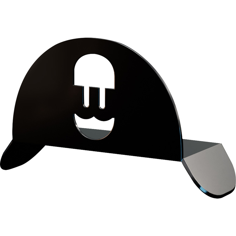 Cable holder (metallic / Black)