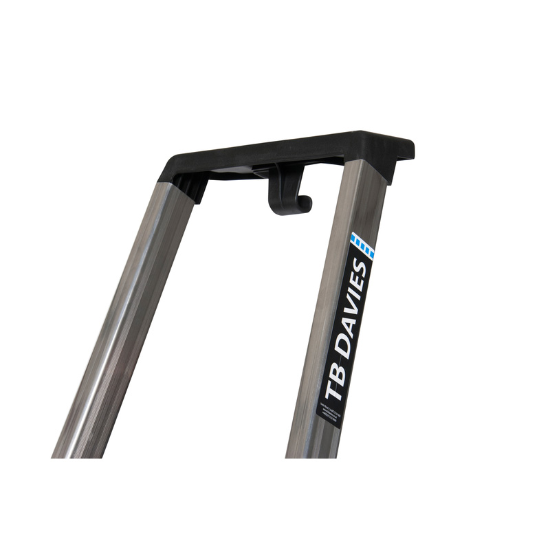 TB Davies Industrial Platform Step Ladder 8 Tread SWH 3.3m