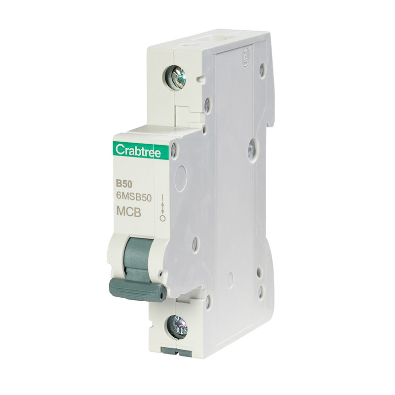 Crabtree Loadstar MCB 50A Single Pole Type B