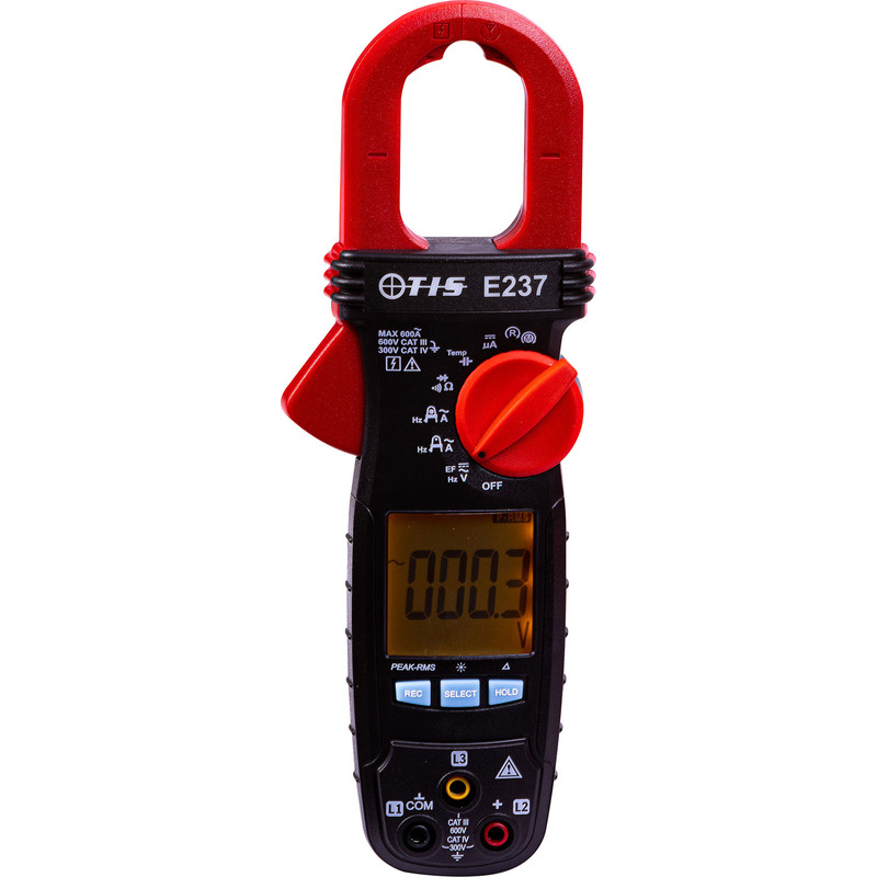 TRMS 600A AC Clampmeter