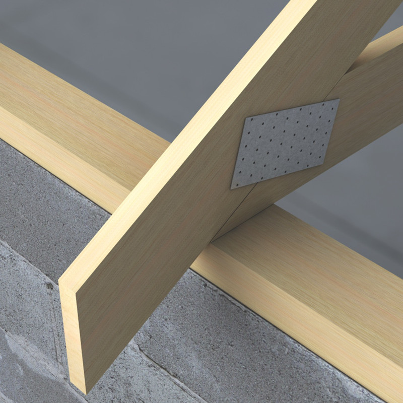 Galvanised Nail Plate 50 x 150mm