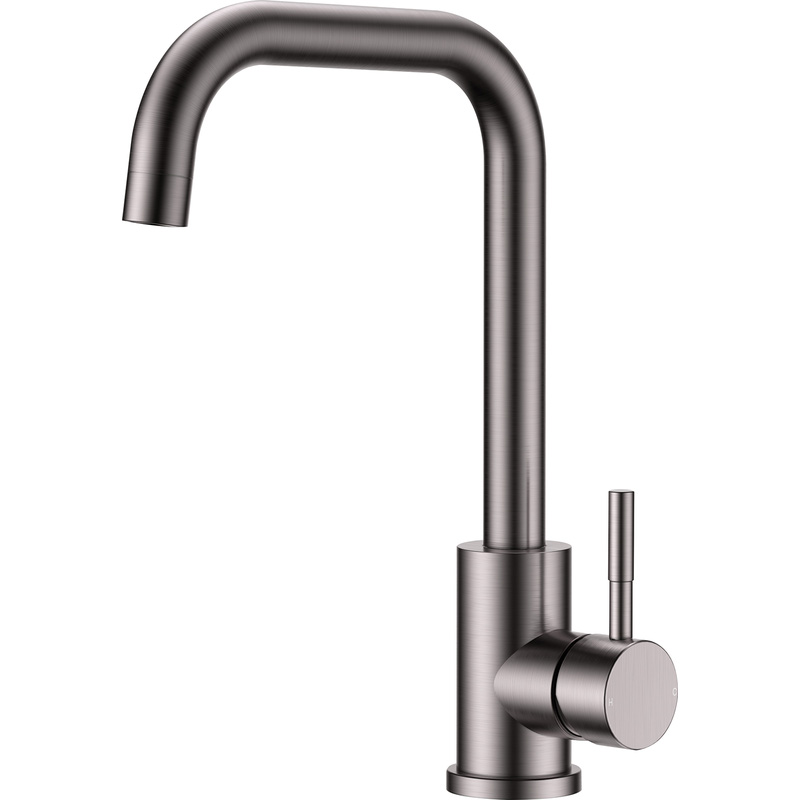 Reginox Salina Mono Mixer Kitchen Tap Gun Metal