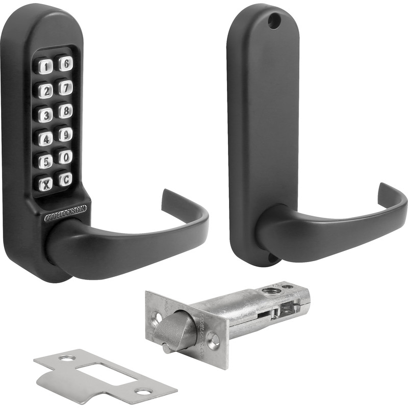 Codelocks  CL510 Marine Grade Tubular Mortice Latch 60mm backset