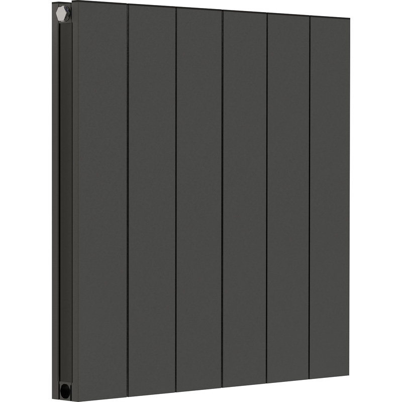 Towelrads Ascot Double Panel Designer Radiator Anthracite 600 x 817mm