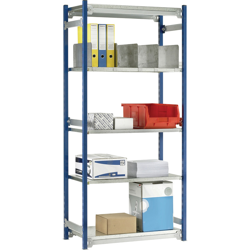 Barton Boltless Shelving Initial Bay 5 Tier 2000 x 1042 x 328mm