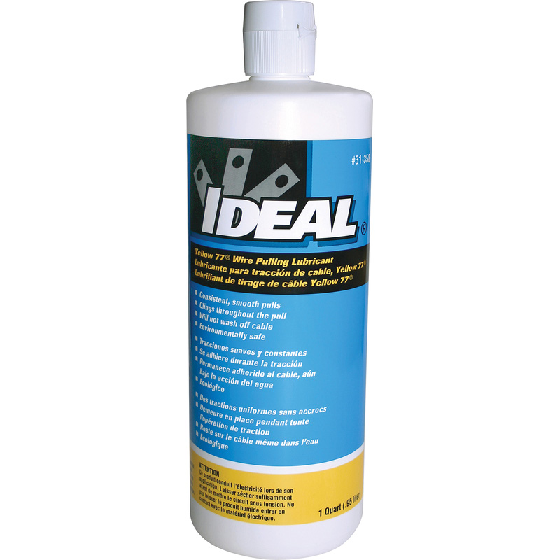 Ideal Industries Yellow 77 Wire & Cable Pulling Lubricant