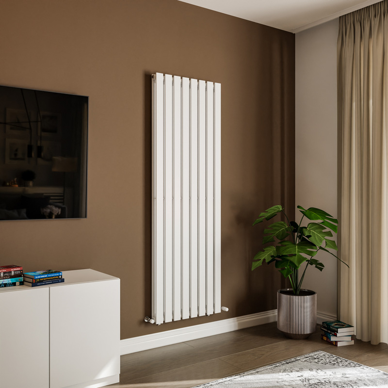 Azur Emilia Duplex Designer Panel Radiator 1800 x 600mm 6178Btu White