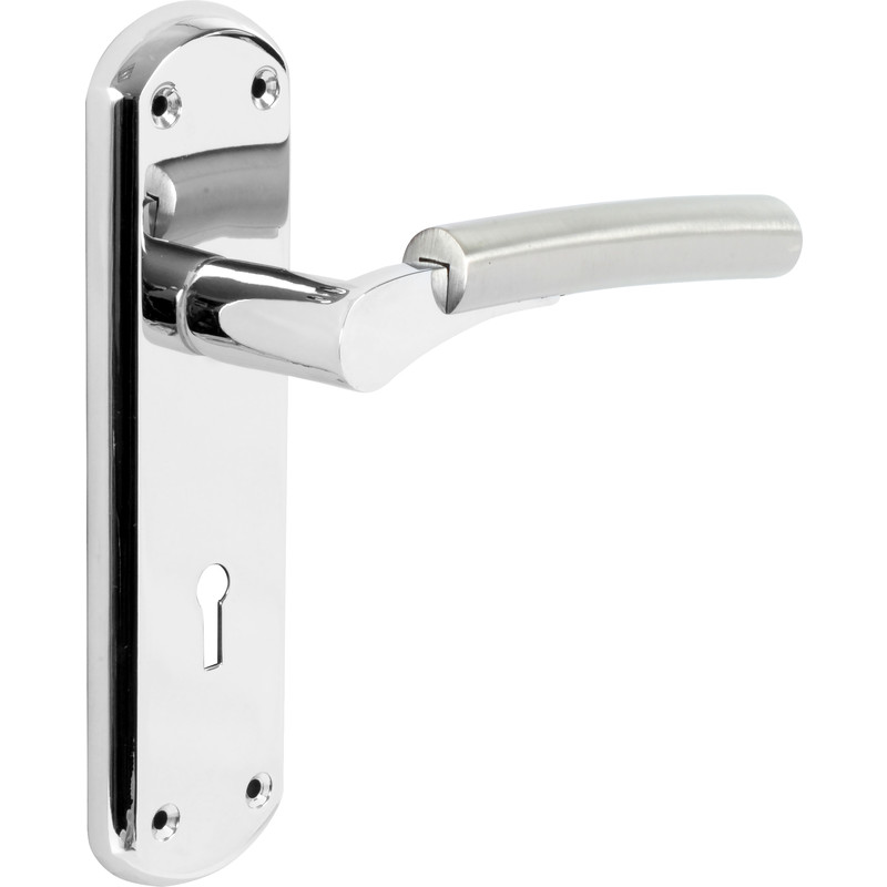 Hafele Tantalus Twin Tone Door Handles Lock