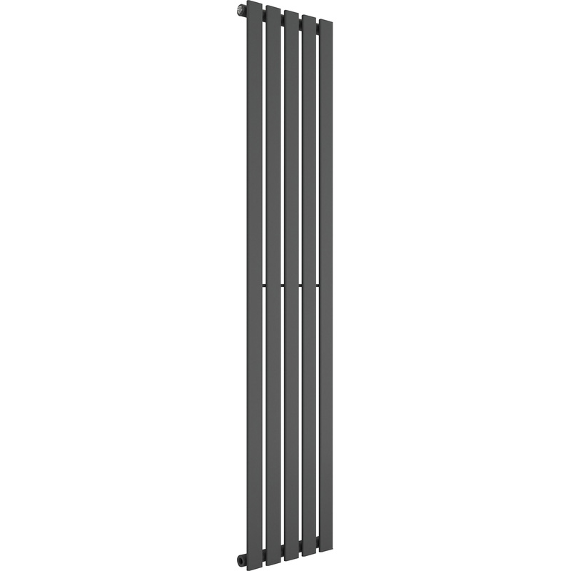 Azur Emilia Designer Panel Radiator 1800 x 372mm 2471Btu Anthracite