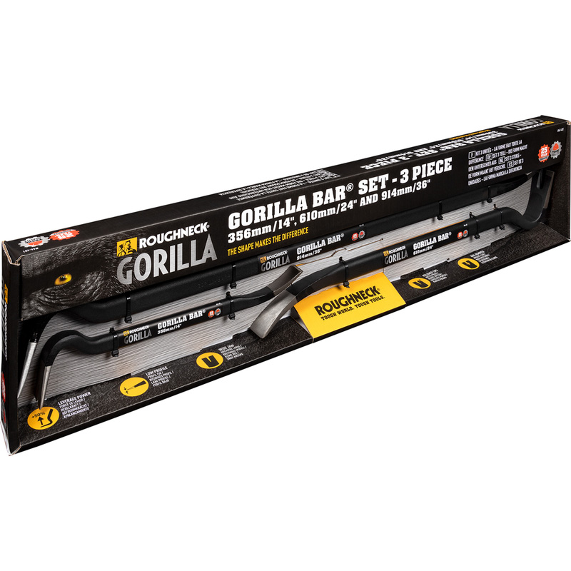 Roughneck Heavy Duty Gorilla Bar Set