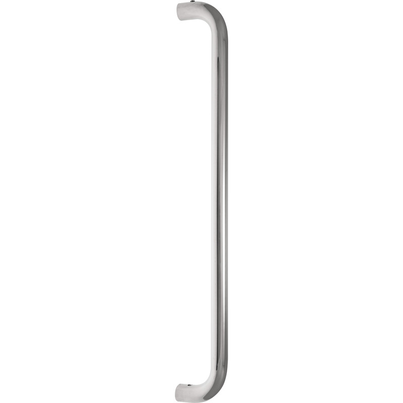 D Shape Pull Handle Polished 425x19mm