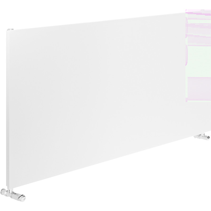 Ximax Oxford Plan Horizontal Designer Radiator 595 x 1500mm 2567Btu White