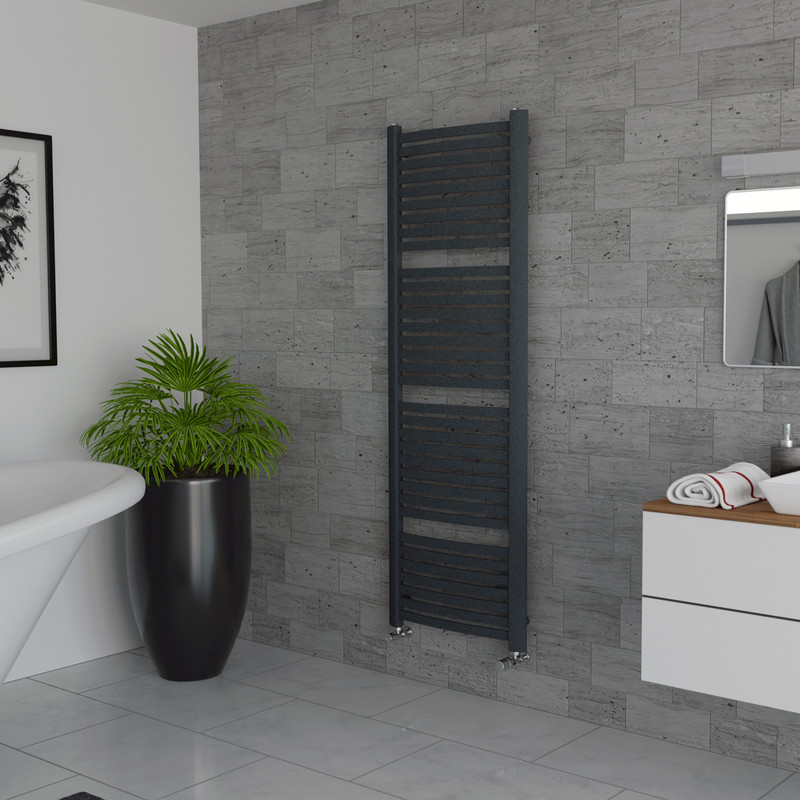 Ximax Windsor Designer Towel Radiator 1710 x 580mm 2901Btu Anthracite