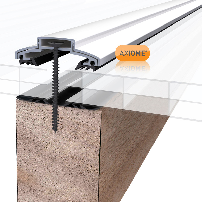 Axiome 16mm Polycarbonate Opal Triplewall Sheet 690 x 5000mm