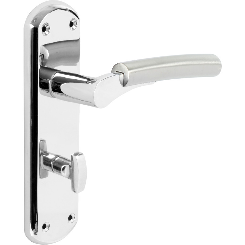 Hafele Tantalus Twin Tone Door Handles Bathroom