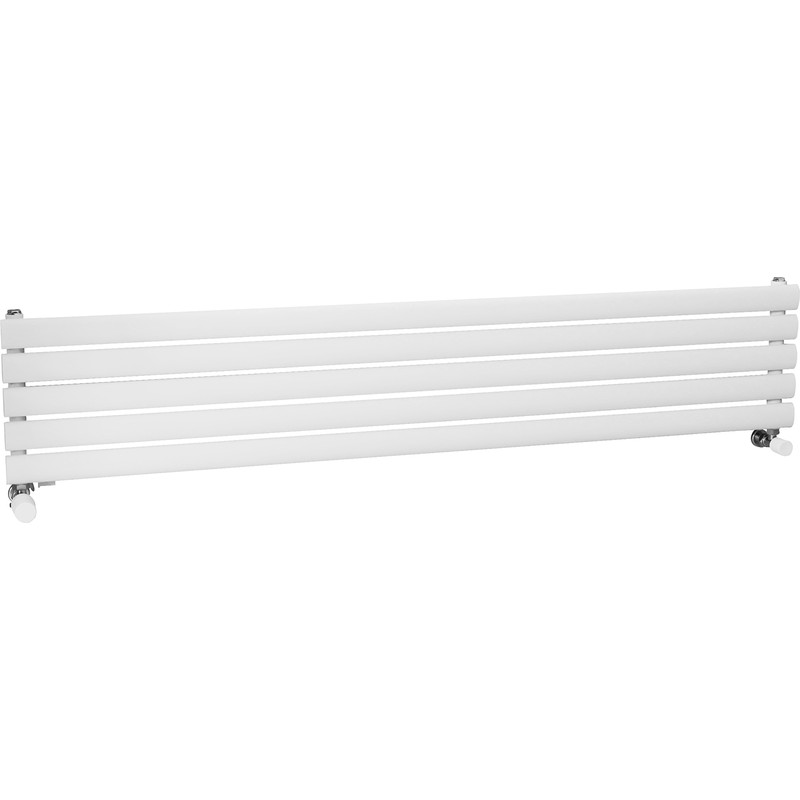 Ximax Bristol Single Horizontal Designer Radiator 294 x 1500mm 1689Btu White