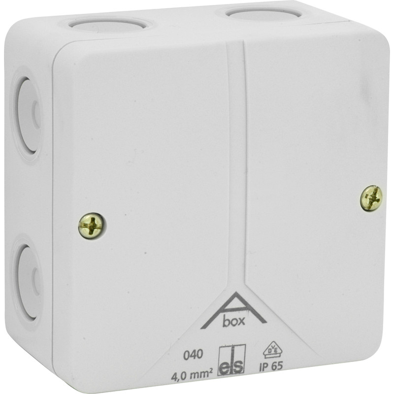 IP65 Moulded PVC Box 80 x 80 x 50mm