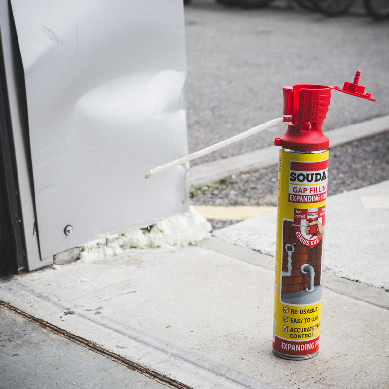 Soudal Genius Gun Gap Filling Expanding Foam 750ml