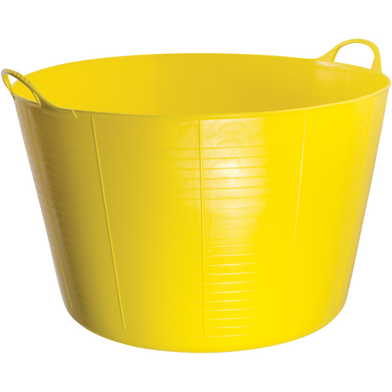 Red Gorilla Flexi Tub 75L Yellow
