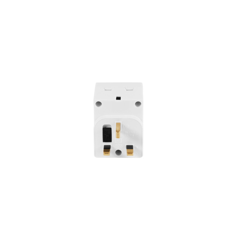 Adaptor 3 Way 3 Pin 13A Fused