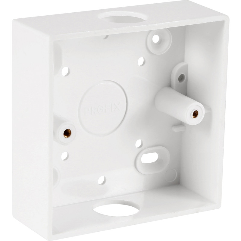 PVC Conduit Pattress 1 Gang 32mm